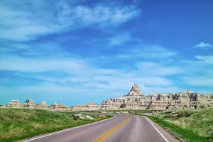 Plains Prints: A long way down the road of Badlands National Park, South Dakota