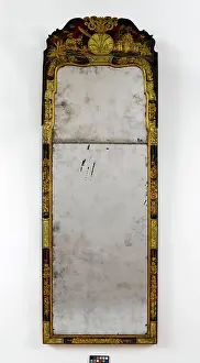 Boston Prints: Looking glass 1730-60 American Japanning