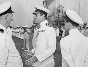 1941 Prints: Lord Louis Mountbatten, who is Commander-in-Chief of the Commandos