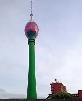 Located Prints: The Lotus Tower, also referred to as Colombo Lotus Tower