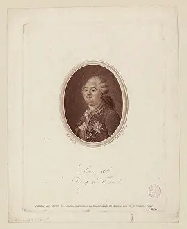 Louis Prints: Louis 16th / King of France