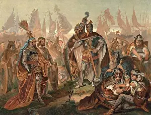 Emperor Prints: Louis the Bavarian defeated his rival Frederick the Fair of Austria in the decisive battle of Ampfing on November 9