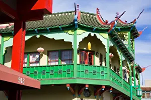Balcony Prints: Low angle view of a building, Jung Jing Road
