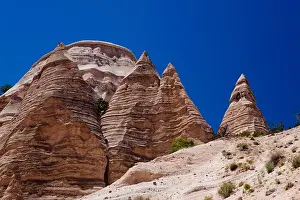 Peacefulness Prints: Low angle view of rock formations