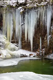 Gorge Prints: The Lower Pool at Sabbaday Falls in Waterville Valley