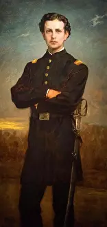 Youngadult Prints: Lt. Huntington Frothingham Wolcott; 1867 Oil on canvas William Morris Hunt American; 1824-1879