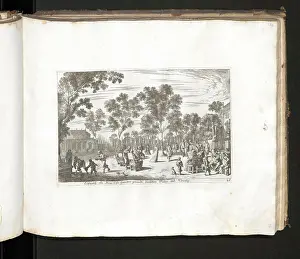 Festivities Prints: ﻿Lusthauß alla Mira, Casa Goimanni genandt