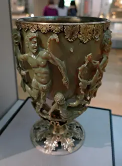 Cage Prints: The Lycurgus Cup; 4th-century, Roman glass cage cup