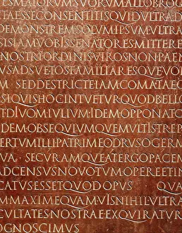 : The Lyon Tablet is an ancient bronze tablet that bears the transcript of a speech given by the Roman emperor Claudius