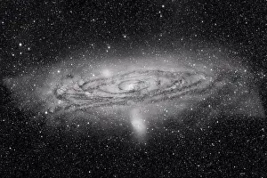 Galaxy Prints: M31, the Andromeda Galaxy, in a 'deep' (long) exposure