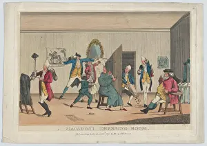 Plays Prints: A Macaroni Dressing Room June 26, 1772 I