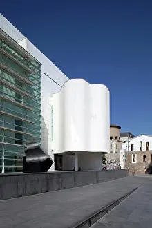 Barcelona Prints: Macba, Barcelona Museum Of Contemporary Art By Richard Meier