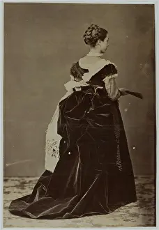 Femme Prints: Madame Elise model. 1870-1875. Anonymous photography