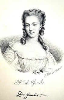 Writer Prints: Madame de Genlis (1748-1830): Stephanie Felicite Ducrest de St-Aubin