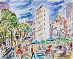 Richard Prints: Madison Square and the Flatiron Building