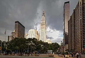 Clock Tower Prints: Madison Square Park, Met Life Tower und Metropolitan Life North Building