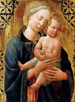 Madonna Prints: The Madonna and Child. Domenico di Michelino (1417-1491)