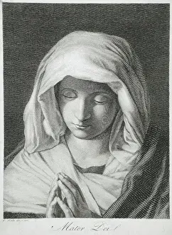 Madonna Prints: Madonna in Prayer. Giuseppe Dala (Italy)