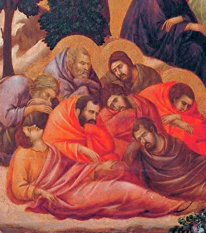 Medium Group Of People Prints: The Maesta, front, by Duccio di Buoninsegna