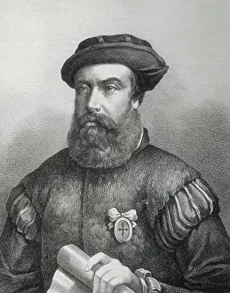 Spaniard Prints: MAGELLAND, Ferdinand (1480-1521)