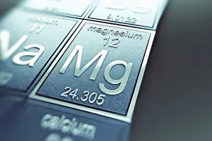 Metallic Prints: Magnesium (Chemical Element)