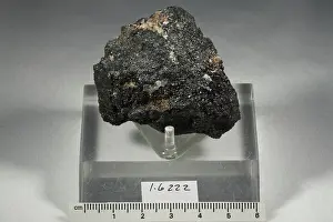 Mineral Prints: Magnetite. minerals. North America; Canada; Nova Scotia; Kings County; North Mountain