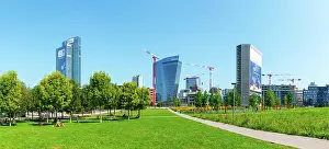 Architektur Prints: mailand, stadtbezirk, porta nuova