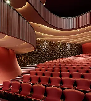 General View Prints: Main auditorium space. National Taichung Theater