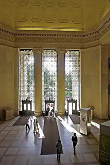 Campus Prints: Main entrance, campus at MIT, Massachusetts Institute of Technology