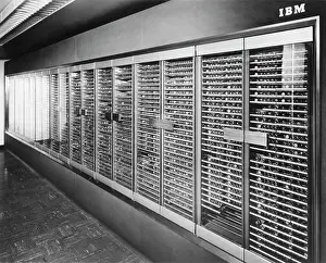 Mainframe Prints: Mainframe in a computer lab