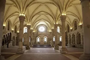 Denkmal Prints: Majestätische Architektur des Klosters Santa Maria in Alcobaca