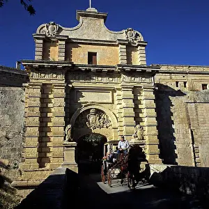 South Europe Prints: Malta, Mdina: Mdina Gate, Europe