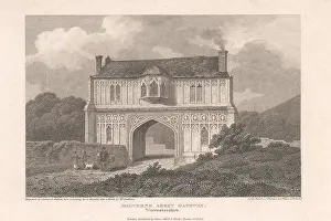 James Stewart Prints: Malverne Abbey Gateway, Worcestershire