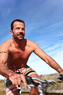30 Years Prints: Man bike