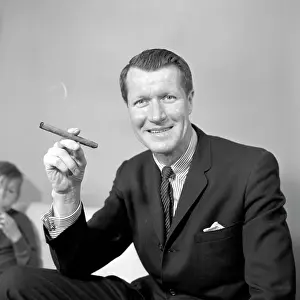 Smoking Prints: Man with cigar