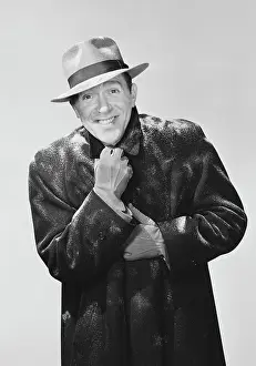 Covering Prints: Man in winter clothes