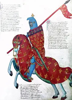 Manuscript Prints: Manuscript of a knight of Patro