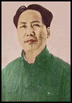 Statesman Prints: Mao Tse Tung, (1893-1976) leader of the Chinese Communist Party