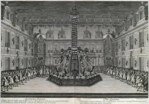 Courtyard Prints: Marble court, Palace of Versailles