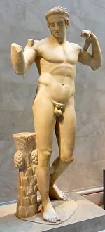 Trending: Marble Statue of the Diadoumenos (youth tying a fillet around his head) 10 B.C