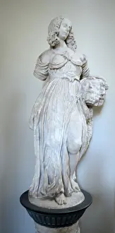 Brought Prints: Marble statue of Judith with the head of Holofernes by Francois Dieussart