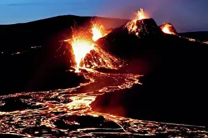 Molten Prints: March 2021 eruption of Fagradalsfjall volcano, Iceland
