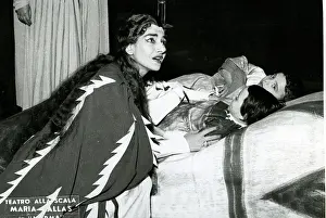 Singing Prints: Maria Callas, La Scala Theatre