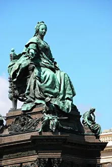 Architektur Prints: maria-theresien-denkmal, maria theresia