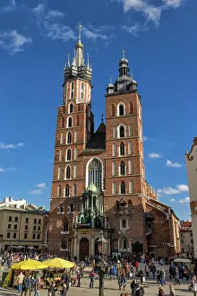 2016 Prints: Marienkirche in Krakau Marienkirche in Krakau Copyright: xZoonar.com/OliverxNowakx 8778570