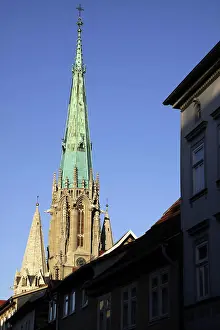 Gothic Prints: Marienkirche Mühlhausen Thuringia Marienkirche Mühlhausen Thuringia