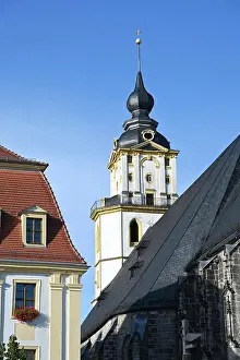 Wahrzeichen Prints: Marienkirche in Weissenfels Marienkirche in Weissenfels LicenseRF Copyright: xZoonar