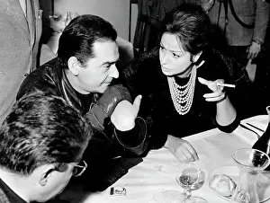 Actresses Prints: Marisa Merlini and Andrea Checchi, Rome 1962