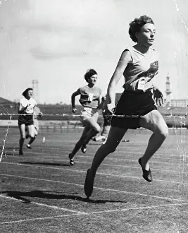 Finland Prints: Marjorie Jackson. July 14, 1953.c