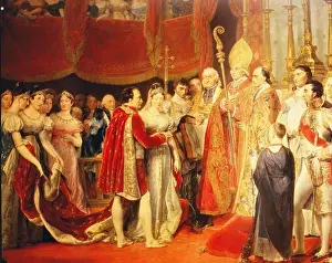 Ceremony Prints: Marriage of NAPOLEON Bonaparte
